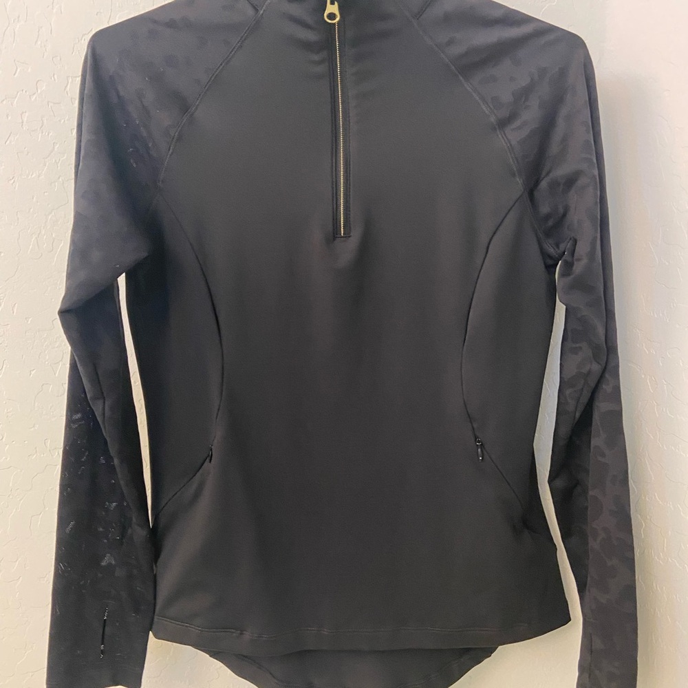 Elegant Black Long Sleeve Women's Top
